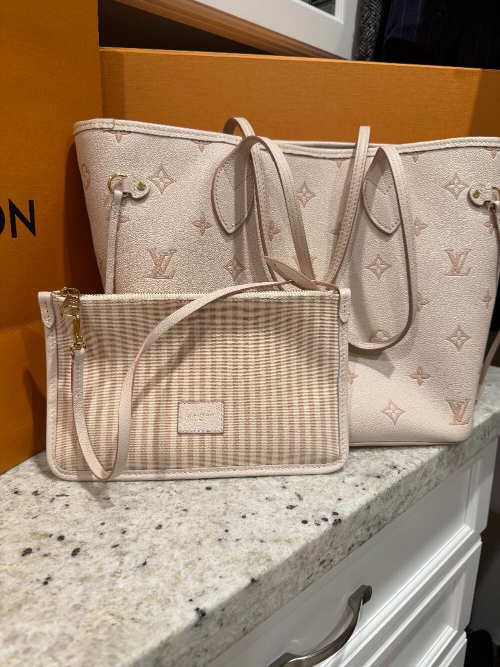 Louis Vuitton Neverfull MM – Empreinte “Eden” Limited Edition Color
